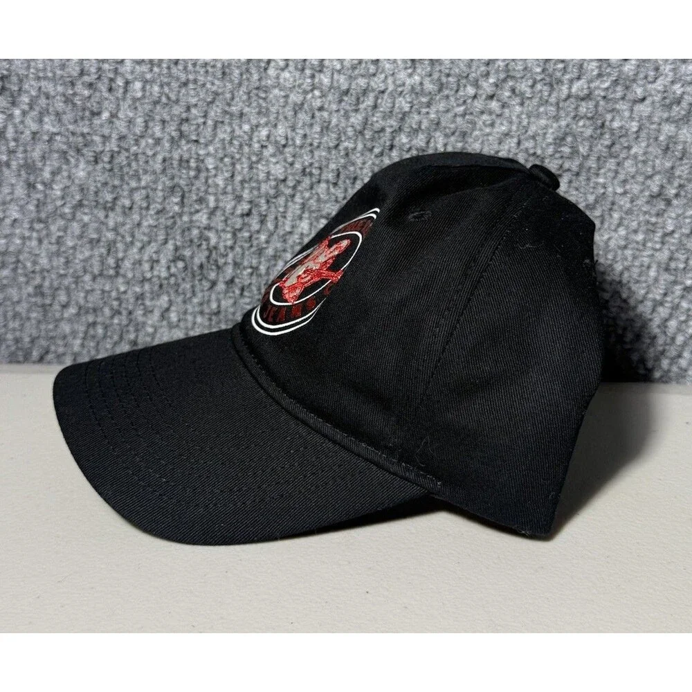 True Religion Hat‎ Buddha Foil Adjustable Cap Black & Red One Size Brand New